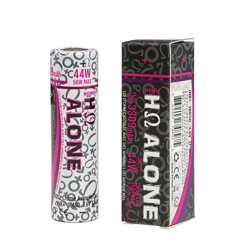 Accu 18650 Hohm Alone Hohm Tech